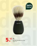 BROCHA DE AFEITAR mango negro 1 u